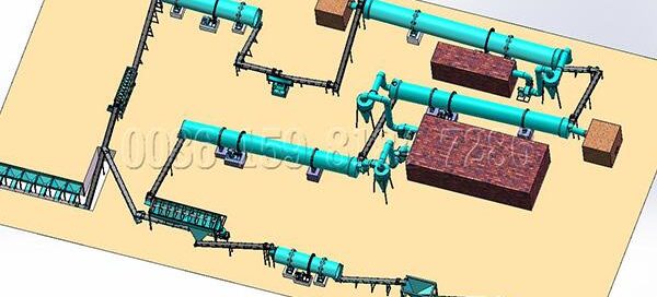 Rotary Drum Granulation Line